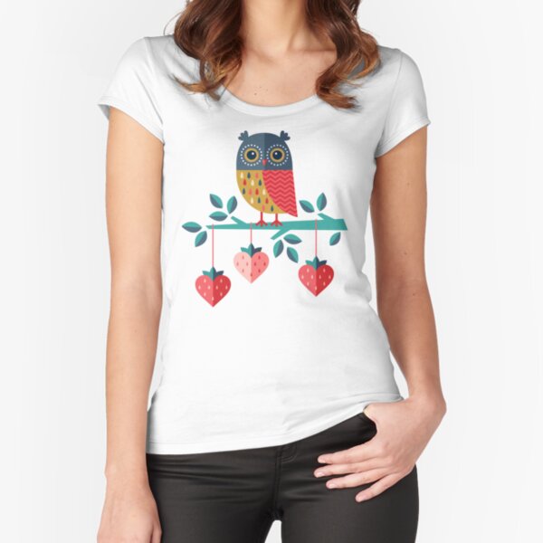 Owl Always Love You Fitted Scoop T-Shirt