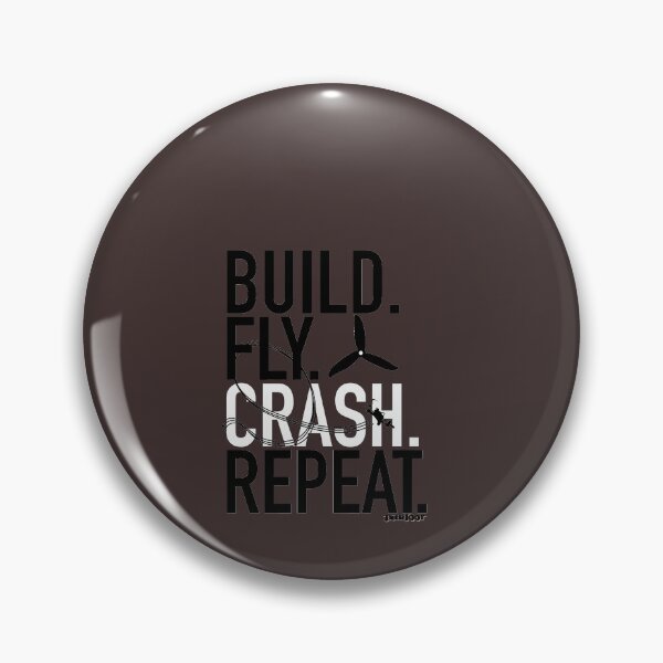 Item preview, BUILD.FLY.CRASH.REPEAT. Essential T-Shirt.png designed and sold by BobbyStrahan.