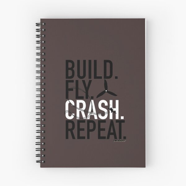 Item preview, BUILD.FLY.CRASH.REPEAT. Essential T-Shirt.png designed and sold by BobbyStrahan.