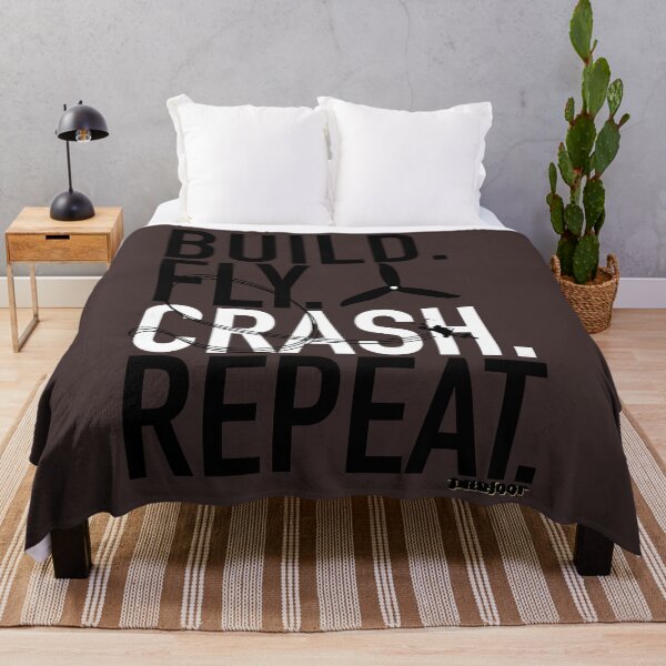 Item preview, BUILD.FLY.CRASH.REPEAT. Essential T-Shirt.png designed and sold by BobbyStrahan.