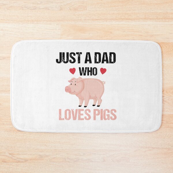 Item preview, Just A Dad Who Loves Pigs designed and sold by imaneless.