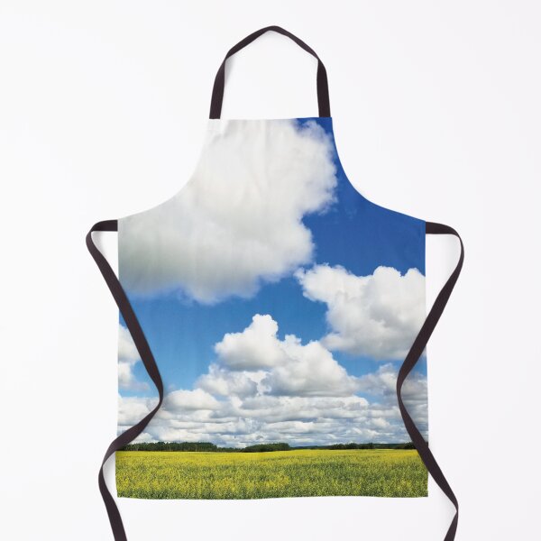 Item preview, Yellow Field and Clouds in Northern Alberta designed and sold by theblueofmyeye.
