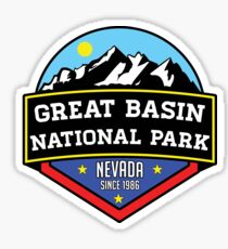GREAT BASIN NATIONAL PARK NEVADA MOUNTAINS HIKING BIKING CAMPING EXPLORE Sticker