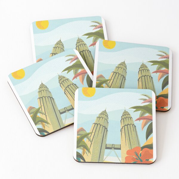Item preview, Petronas Towers in Kuala Lumpur  designed and sold by VeronArtLab.