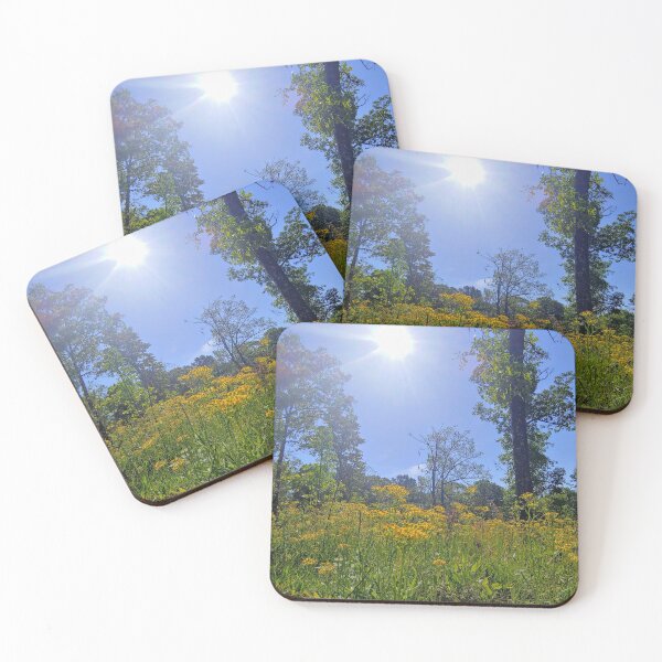 Item preview, Sunny field of wildflowers designed and sold by GothikGoddess.