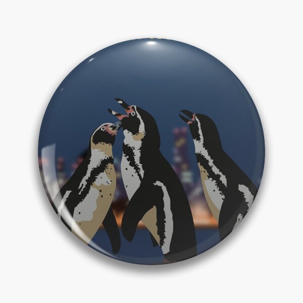 Item preview, Cape Town vintage penguin travel poster designed and sold by samwellcollins.