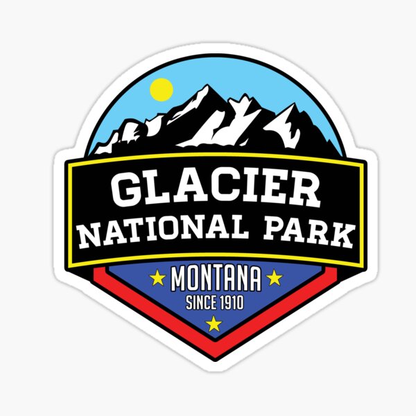 Artikel-Vorschau von GLACIER NATIONALPARK MONTANA WANDERN CAMPING WANDERN CAMP 1910, designt und verkauft von DESTINATIONS DECAL.