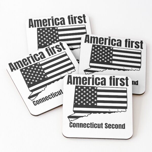 Item preview, America first Connecticut second patriotic american  designed and sold by JustSaiyan1.