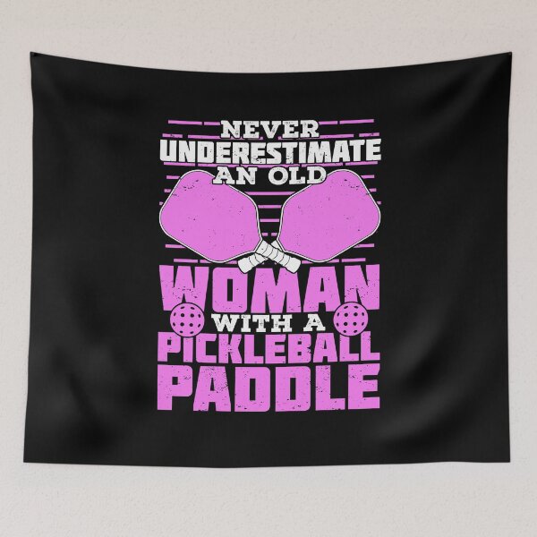 Item preview, Old Woman Pickleball Player Gift designed and sold by Marcid95.