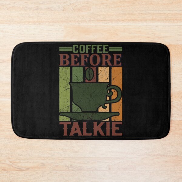Item preview, Coffee before talkie - Funny quote designed and sold by nellylebrun.