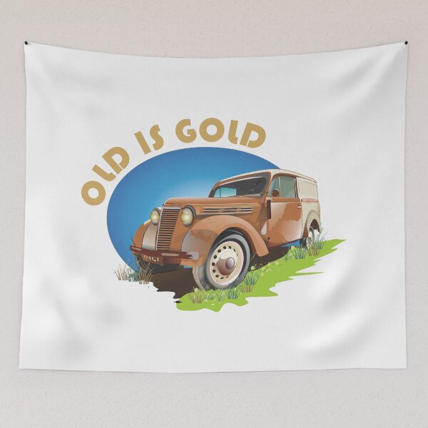 Item preview, Old Vintage Classic Auto Cars  designed and sold by skgraphictrafic.