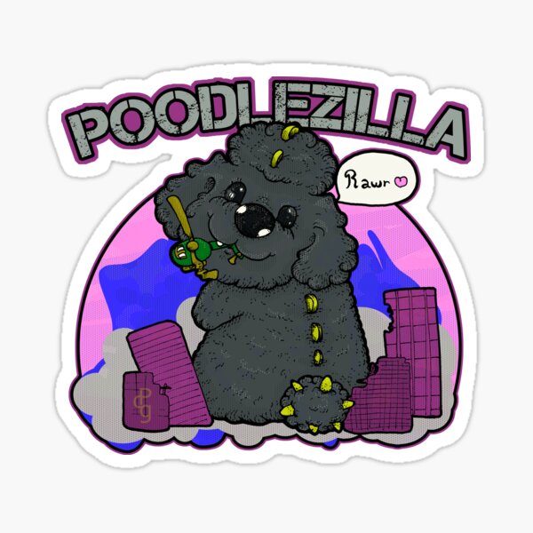 Kawaii Godzilla Stickers for Sale