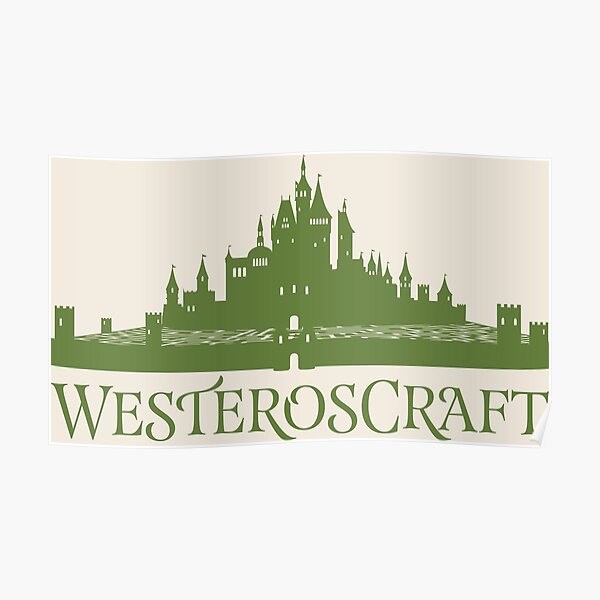 WesterosCraft Rose Garden Maze Castle Poster