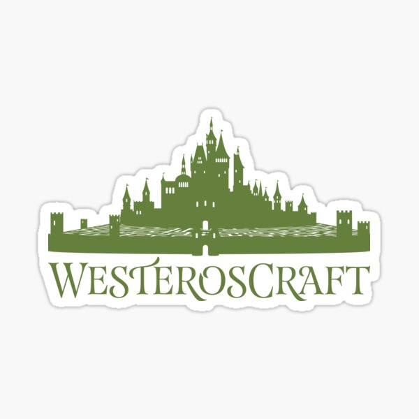 WesterosCraft Rose Garden Maze Castle Sticker