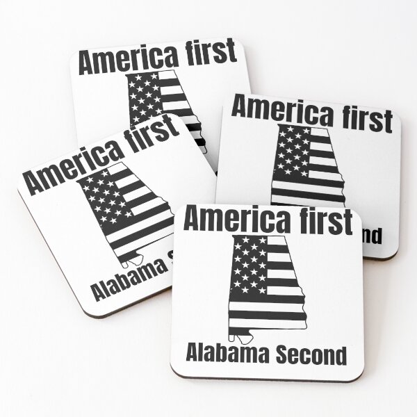 Item preview, America first Alabama second patriotic american  designed and sold by JustSaiyan1.