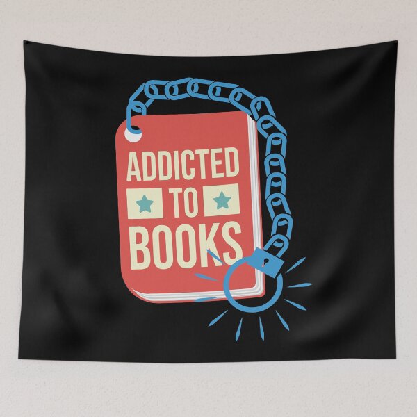 Item preview, Addicted To Reading Books designed and sold by PrasartShop.