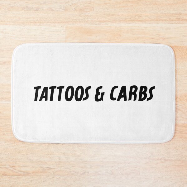 Item preview, Tattoos & Carbs designed and sold by RLYRetro.