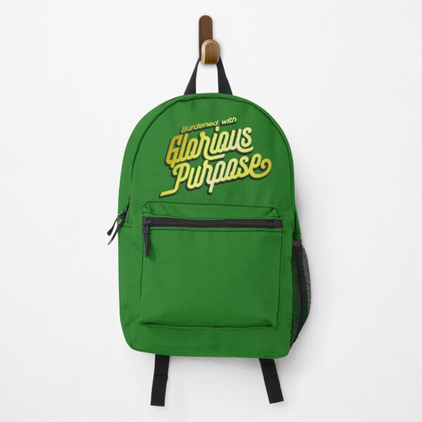 Item preview, Burdened with Glorious Purpose (Golden Loki's Quote) designed and sold by frikybomb.