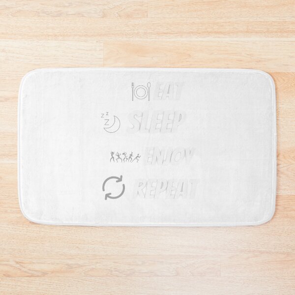Item preview,  Funny Eat, Sleep, Enjoy, Repeat Design designed and sold by VandJStore.