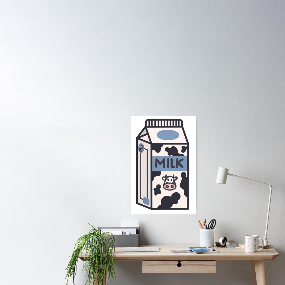 Milk Carton Sticker for Sale by artolxxvia