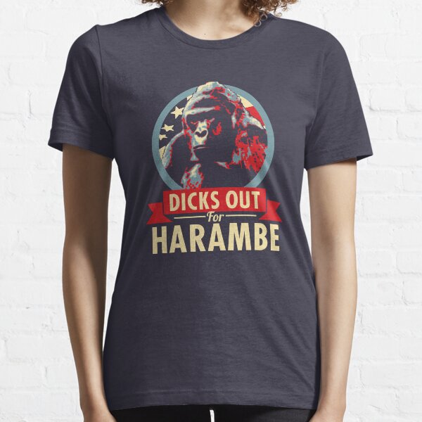 Hail to the Chimp (Dicks out for Harambe) Essential T-Shirt