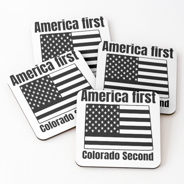 Item preview, America first Colorado second patriotic american  designed and sold by JustSaiyan1.