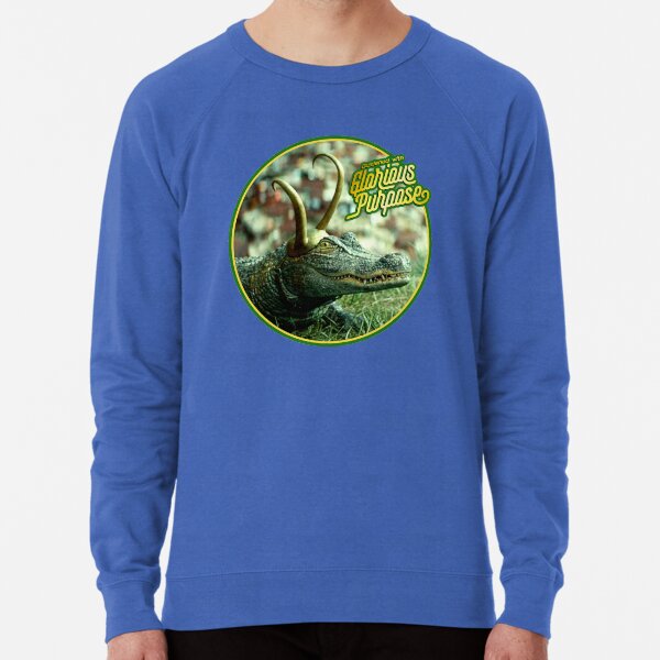 GatorLoki Burdened with Glorious Purpose (Alligator) Lightweight Sweatshirt