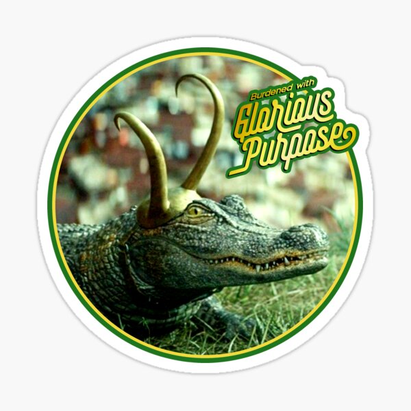 Artikel-Vorschau von GatorLoki, beladen mit einem glorreichen Ziel (Alligator), designt und verkauft von frikybomb.