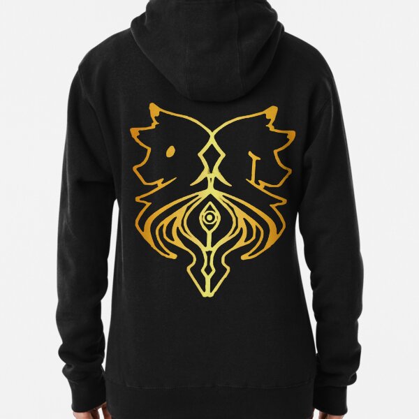 Aphmau Aaron Logo ,Gold Pullover Hoodie