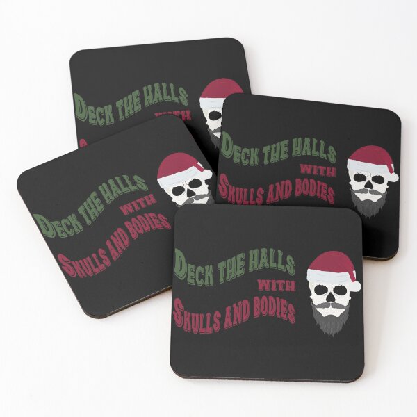 Item preview, Deck the halls with skulls and bodies designed and sold by BRU Design.