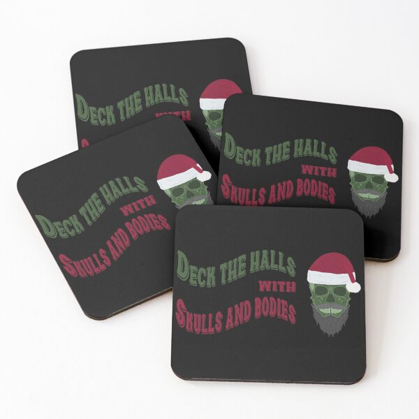Item preview, Copy of Deck the halls with skulls and bodies designed and sold by BRU Design.