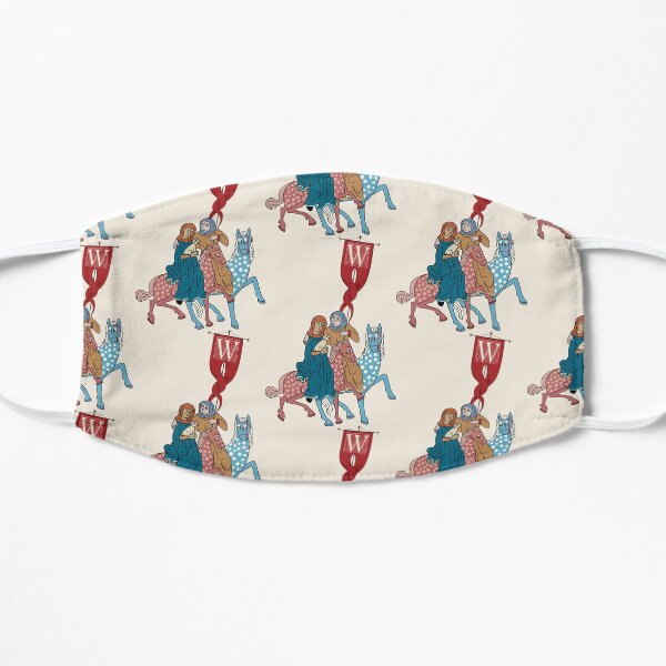 WesterosCraft Rookery Horse Riders and Banner Illustration Flat Mask