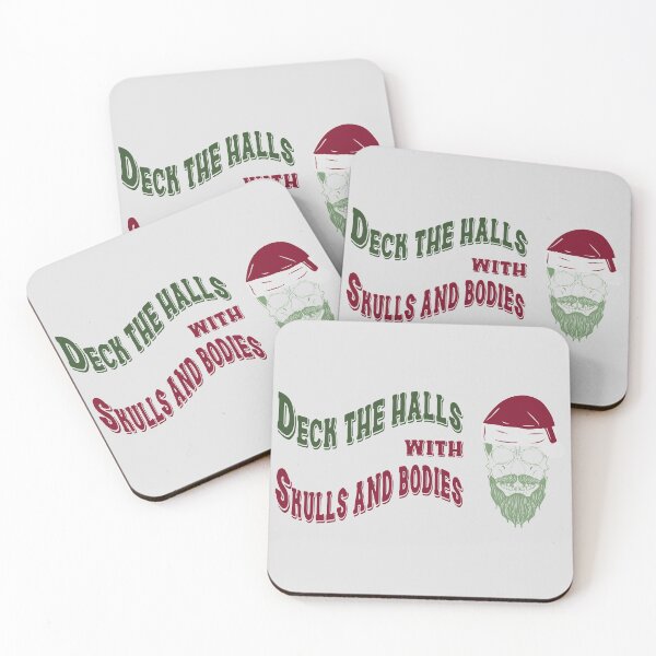 Item preview, Deck the halls with skulls and bodies designed and sold by BRU Design.