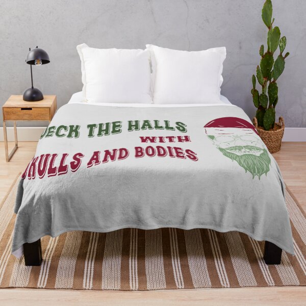 Item preview, Deck the halls with skulls and bodies designed and sold by BRU Design.