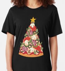 Pizza on Earth - Pepperoni Slim Fit T-Shirt
