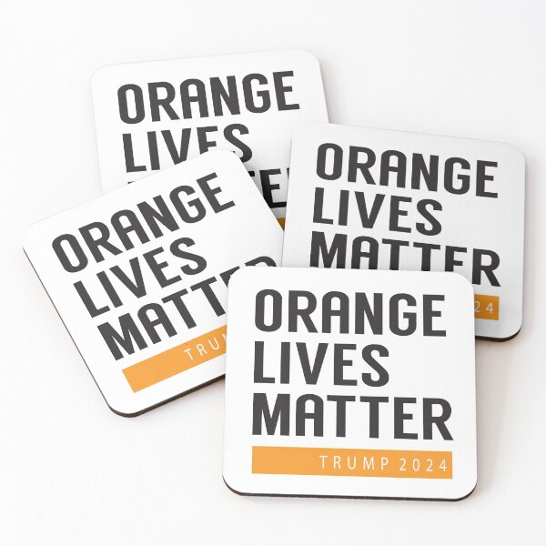 Item preview, ORANGE LIVES MATTER: Trump 2024 designed and sold by skRB.