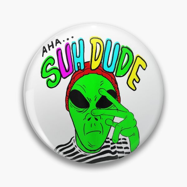 Item preview, Funny Alien Suh Dude designed and sold by ttuniques.