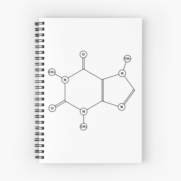 Item preview, Caffeine Molecule - Black designed and sold by Zac Beemer.