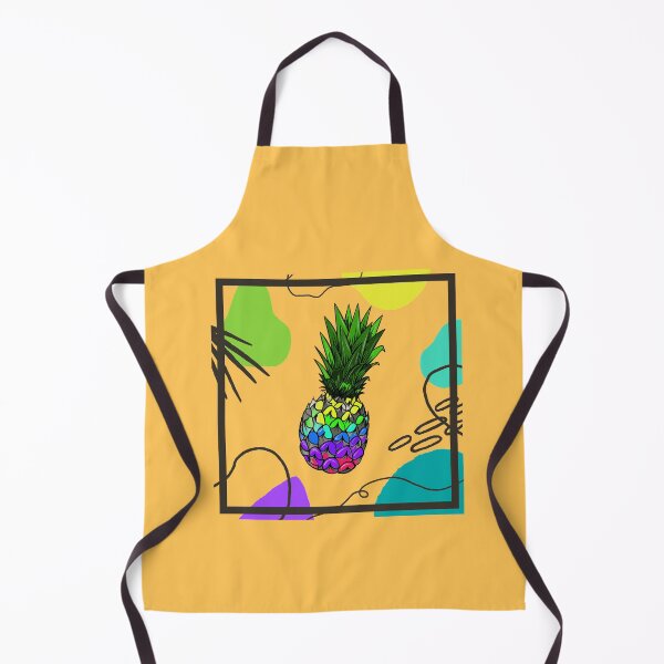 Item preview, Colorful Pineapple Abstract Art designed and sold by JooArtPrints ★★★★★.