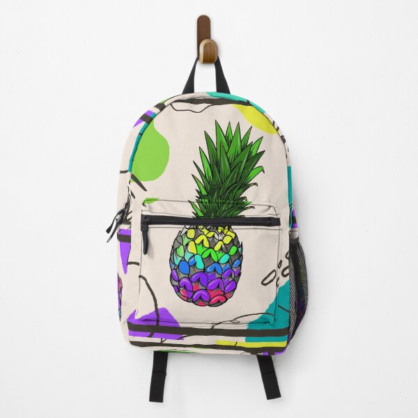 Item preview, Colorful Pineapple Abstract Art   designed and sold by JooArtPrints  ★★★★★.
