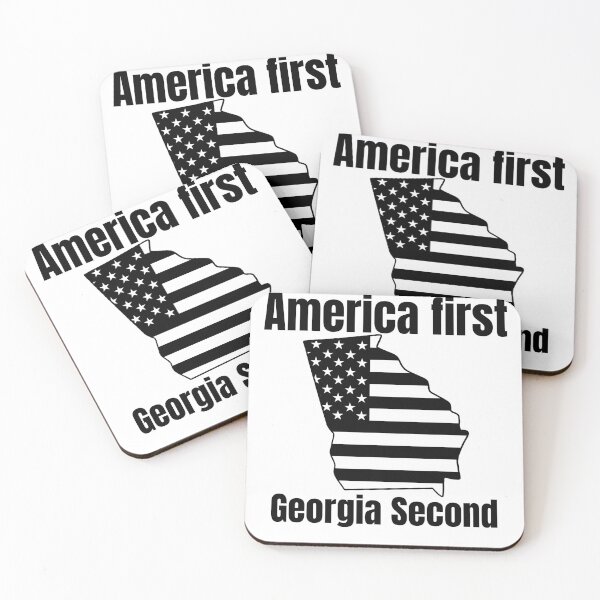 Item preview, America first Georgia second patriotic american  designed and sold by JustSaiyan1.