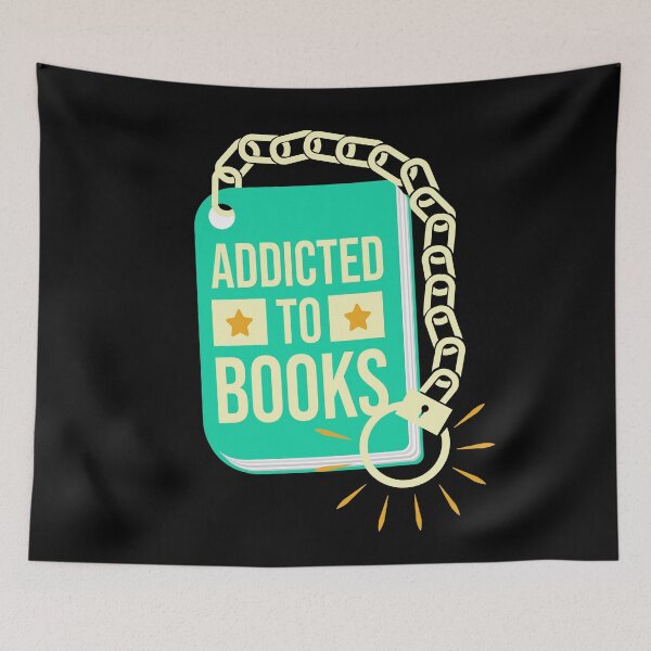 Item preview, Addicted To Reading Books  designed and sold by PrasartShop.