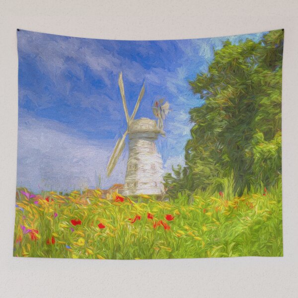 Item preview, Windmill Poppie Art designed and sold by Londonimages.
