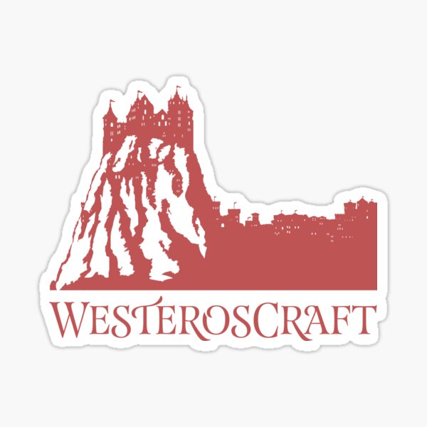 WesterosCraft Lion Rock Castle Sticker