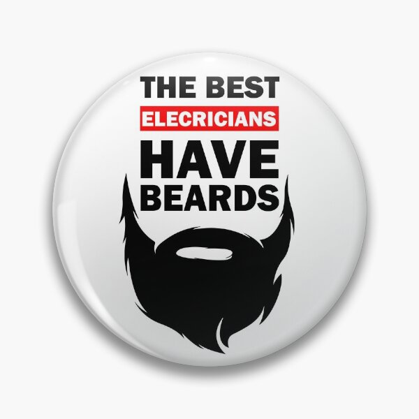 Item preview, The Best Electricians Have Beards Gift designed and sold by alfa-rouk.