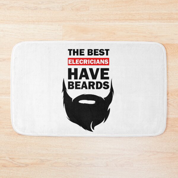 Item preview, The Best Electricians Have Beards Gift designed and sold by alfa-rouk.