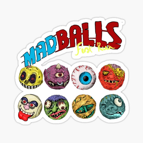 Madballs Stickers for Sale | Redbubble
