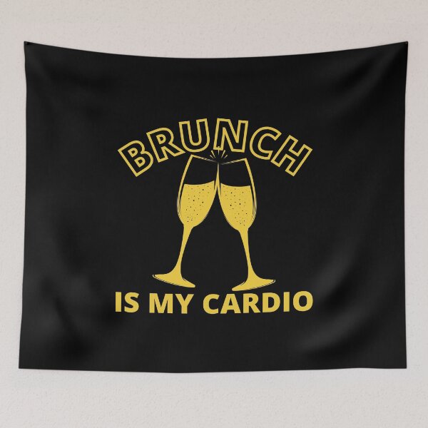 Item preview, Brunch Is My Cardio designed and sold by itsokaybyme.