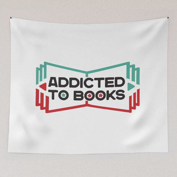Item preview, Addicted To Reading Books designed and sold by PrasartShop.