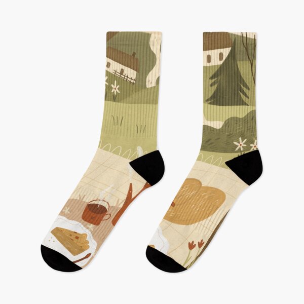 Item preview, Lovely picnic in the countryside - tea snd pies designed and sold by mikhaleeevich.